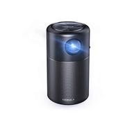 NEBULA Capsule, by Anker, Smart Wi-Fi Mini Projector, 100 ANSI lm/500lm High-Contrast Pocket Cinema, DLP, 360° Speaker, 100in picture, Android 7.1, 4-Hour Video Playtime(Renewed)