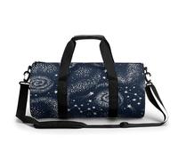 Nebula Galaxy Sport Duffel Bag Gym Bag Weekend Overnight Bag for Travel Camping Hiking Beach 45x23x23cm