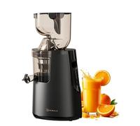 Nebula Grande 150W Electric Cold Press Slow Juicer Black, 80mm Self-Feeding Chute for Whole Fruits, Masticating Juicers for Whole Fruit & Vegetable, Cold Press Juicer Machines