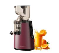 Nebula Grande 150W Electric Cold Press Slow Juicer Deep Red, 80mm Self-Feeding Chute for Whole Fruits, Masticating Juicers for Whole Fruit & Vegetable, Cold Press Juicer Machines