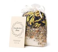 Nebula Herbal Lavelle de la Róma Botanical Bath Bag Lavender Bath Soak with Epsom Salts, Himalayan Bath Salts & Essential Oils, Relaxing Bubble Bath Alternative, Calming Nylon Bath Bag Gift