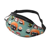 Nebula in Desert Monument Valley Landscape Fanny Pack for Women Men Fashion Waist Pack Adjustable Belt Bag for Workout Running Travelling Casual Waist Bag, Sushi, One Size