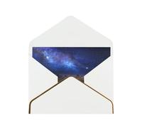 Nebula In Desert Monument Valley Landscape Greetings Romantic Card With Envelopes, Send To A Close Friend,Phnom Penh Pearl Paper Greeting Card