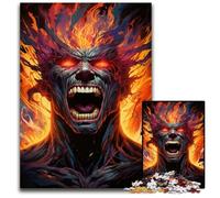 Nebula King's Colorful Psychedelic Jigsaw Puzzles for Adults 1000 Piece Impossible Jigsaw Puzzles for Adults Perfect DIY Art Decor Or Birthday Gift 1000 PCS(75x50cm)