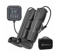 Nebula Leg Massager | Recovery System Compression Boots | Leg Massagers For Pain And Circulation | Relaxing Foot, Calf & Thigh Pressure Massage Machine | Enhance Sports Performance Machine | Jet Black