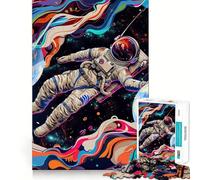 Nebula Navigator 1000 Piece Jigsaw Puzzles for Adults Memory Gain Peaceful Time Design Assembly Premium Gift (38x52cm)