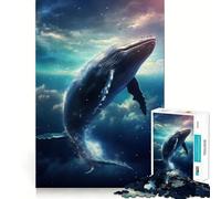 Nebula Navigator 1000 Pieces Jigsaws Adults Puzzles Gifts Memory Upgrade Leisure Time Sharp Cut Wall Art Decor (38x52cm)