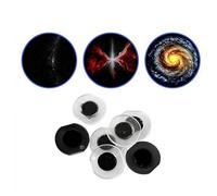 Nebula Projector Slides, Starry Sky Replacement Discs, 1:1 Realistic Galaxy Film for Star Lamp, Wide Angle Heat-Resistant for USB Night Light (6pcs)