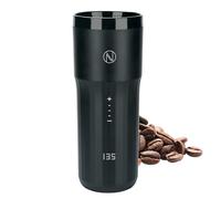 Nebula Smart Travel Mug | Temperature Controlled Flask | Ideal for Baby Bottles, Travel & Work | Wireless Charging, Spill-Proof Lid, Car Cup Holder Compatible & Long Battery Life | Black | 355ml