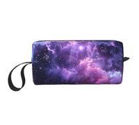 Nebula Star Makeup Bag Water Resistant Travel Toiletry Organizer for Women Men Space Cosmetic Storage Pouch with Zipper Portable Small Tool Bag