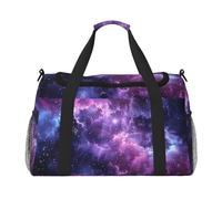 Nebula Star Travel Duffle Bag Space Gym Overnight Weekender Bag for Men Women Lightweight Carry On Luggage for Workout Holiday