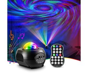 Nebula Starry Galaxy Projector for Room Home Bedroom,Galaxy Light for ceiling,Remote Timer Star Projector,Music Night Light for Kids,Teen Girl Adult Bedroom Decor,Birthday gifts,App controlled
