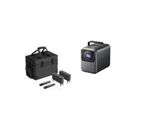 NEBULA X1 4K Triple Laser Projector Bundle with Wireless Satellite Speakers & Accessory Pack, 3500 ANSI Lumens, Dolby Vision & Audio, Smart AI, 300" Display, Portable Home & Outdoor Cinema Set