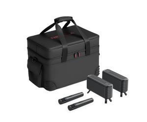 NEBULA X1 Accessory Pack for Projector, with Wireless Satellite Speakers, Wireless Microphones, Carry Case, All-in-One Entertainment Kit, Compatible X1, for Party, Karaoke, Portable Cinema