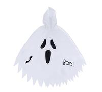 NebulaGlam Ghost Costume for Kids, Halloween Ghost Costume for Kids, Halloween Costume Kids with Pumpkin Basket for Cosplay (White)