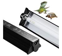 NebulaGlam T5 UVB Reptile Light Fixture Combo Kit,T5 10.0 UVB Light Reptile,Reptile Light Fixture with Fluorescent Tube,for Amphibian, Tortoise, Lizard, Gecko,Bearded Dragon