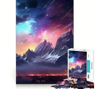 Nebular Dream Jigsaw Puzzle for Adults 1000 Pieces Intellect Toy Peaceful Fun Precise Cut Santa Wish List (38x52cm)