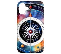 Nebula's Aim - Darts in Space Case for iPhone 16 Plus