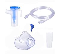 Nebuliser Accessories, Universal Nebulizer Replacement Parts Kit Pharmaceutical Grade PVP for Adults