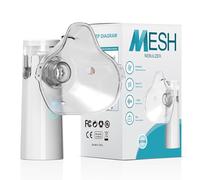 Nebuliser Machine for Adults and Kids, with 1 Nozzle, 1 Adult Mask, and 1 Kid's Mask - Adjustable Atomization Rate - Ideal for Home and Travel Use