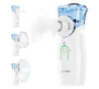 Nebuliser Machine for Adults Inhaler Nebulizer: Portable Nebuliser for Adults - Kids Rechargeable Silent Nebulizer with 2 Masks and 1 Mouthpiece Easy Use Handheld Inhalator for Home Bedroom Travel Use