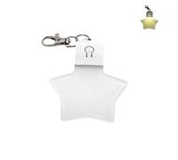 Nebulith Purse Light, Rechargeable Purse Light Handbag Lamp - LED Star-shaped Night Light, Glowing Bag Keychain Charm Accessories for All Ages, Portable Button Backpack Glow Lights, Colorful Lights