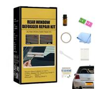 Nebulith Rear Window Defogger Repair Kit, Windshield Rear Window Repair Tools, Complete Car Tool Kit for Rear Window Defogger Grid Restoration, Rear Window Repair Kit for Car Broken Grid Lines
