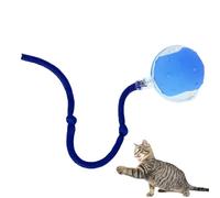 Nebulith Speedy Tail Cat Toys, Interactive Cat Toys for Indoor Cats,Smart Moving Cat Ball Toy,USB Rechargeable Smart Cat Toy Orb,Flying Interactive Boredom Busters for Cats,Blue