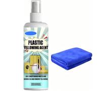 Nebulith Yellowing Remover Fast Acting Formulas Agent Set,Powerful Plastic Yellowing Remover,Air Conditioner Plastic Cleaner Stubborn Stains,for Appliances Restores Surfaces Safe on Wall Floors,100ml