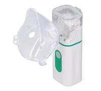 Nebulizer Machine with Mouthpiece for Adults and Kids, Portable Nebulizer, Handheld Mesh Nebulizer, Cool Mist Steam Inhaler for Travel and Home Use, Battery or USB Powered