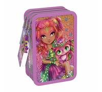 Nebulous Stars 3-Tier Pencil Case-Hazelia, Polyester, Multi, 3 Fächer