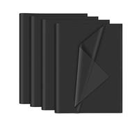 NEBURORA 120 Sheets Black Tissue Paper 35 x 50 cm Wrapping Bulk Wrap for Gift Bags Packaging Floral Filler Crafts Birthday Christmas Halloween Decor(Black) (2005-120pcs)