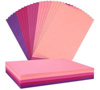 NEBURORA 2mm Thick Felt Sheets for Crafts 20 Pcs Stiff Pink Felt Fabric Sheets Patchwork Sewing Craft Supplies (Pink Series)
