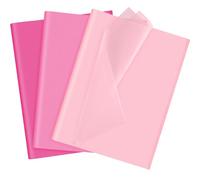 NEBURORA Assorted Pink Tissue Paper Set 60 Sheets Gift Wrapping Paper Paper Bulk 3 Colors for Valentine's Day DIY Birthday Wedding Baby Shower Easter Gift Wrapping Decoration