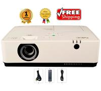 NEC ME372W 3LCD Projector 3700 ANSI HD 4k (max) ECO Mode HDMI x 2 LAN w/Bundle