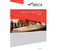 NEC4: Preparing a Supply Contract