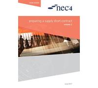 NEC4: Preparing a Supply Short Contract