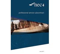 NEC4: Professional Service Subcontract