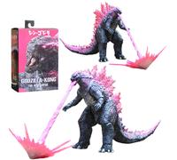 NECA 2024 Godzilla vs Kong: The New Empire Movie Action Figure Burning Godzilla Atomic Breath