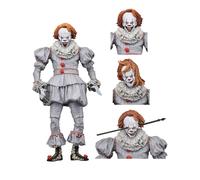 NECA 45467 Monster 7" IT 2017 Ultimate Well House Pennywise Figure, Multicolor,