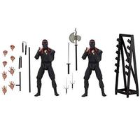 NECA 7" TMNT 1990 Movie Foot Soldier w/weapons Rack 2 Pack Figure