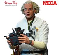 NECA BACK TO THE FUTURE DOC BROWN PART 1 (1985) HAZMAT SUIT ULTIMATE 7 FIGURE