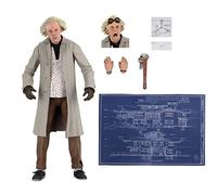 NECA Back To The Future Doc Brown Ultimate 7" Scale Official Action Figure NEW