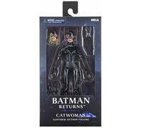 NECA - Batman Returns - Catwoman 8” Clothed Action Figure | Batman Returns 8 Inch Action Figure Clothed Series - Catwoman