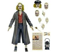 NECA Beetlejuice Ultimate 7 Inch Tour Guide Beetlejuice The Bio Exorcist Collectible Figure