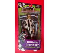 NECA Beetlejuice 1988 Black & White Striped Suit 7" Scale Action Figure