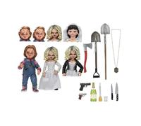 Official NECA Chucky Chuck & Friends Ultimate Chucky & Tiffany - 2 Pack Boxset
