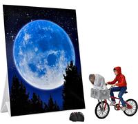 NECA Collectible figure E.T. Extraterrestrial and ELLIOTT with Bicycle