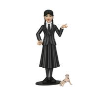 NECA Collectible Wednesday Series 6 Scale Toony Terrors Figure - Wednesday Addams in Nevermore Uniform