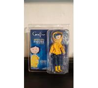 NECA Coraline Articulated Doll Anime Figure Raincoat Striped Sweater Toy Gift
